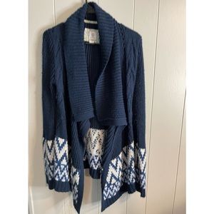 Element Women’s open front knitted  cardigan  size medium